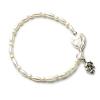 Coral SilverShiny, Perlen Armband